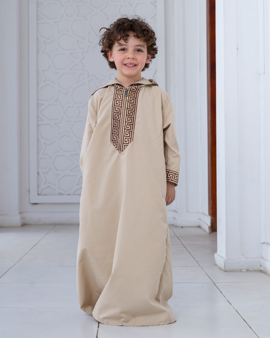 عبايه اطفالي كابتشو