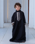 عبايه اطفالي ب ياقه