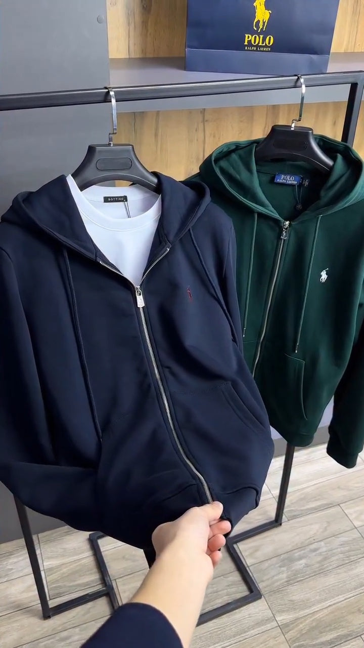سويت شيرت Polo سوستة كاملة