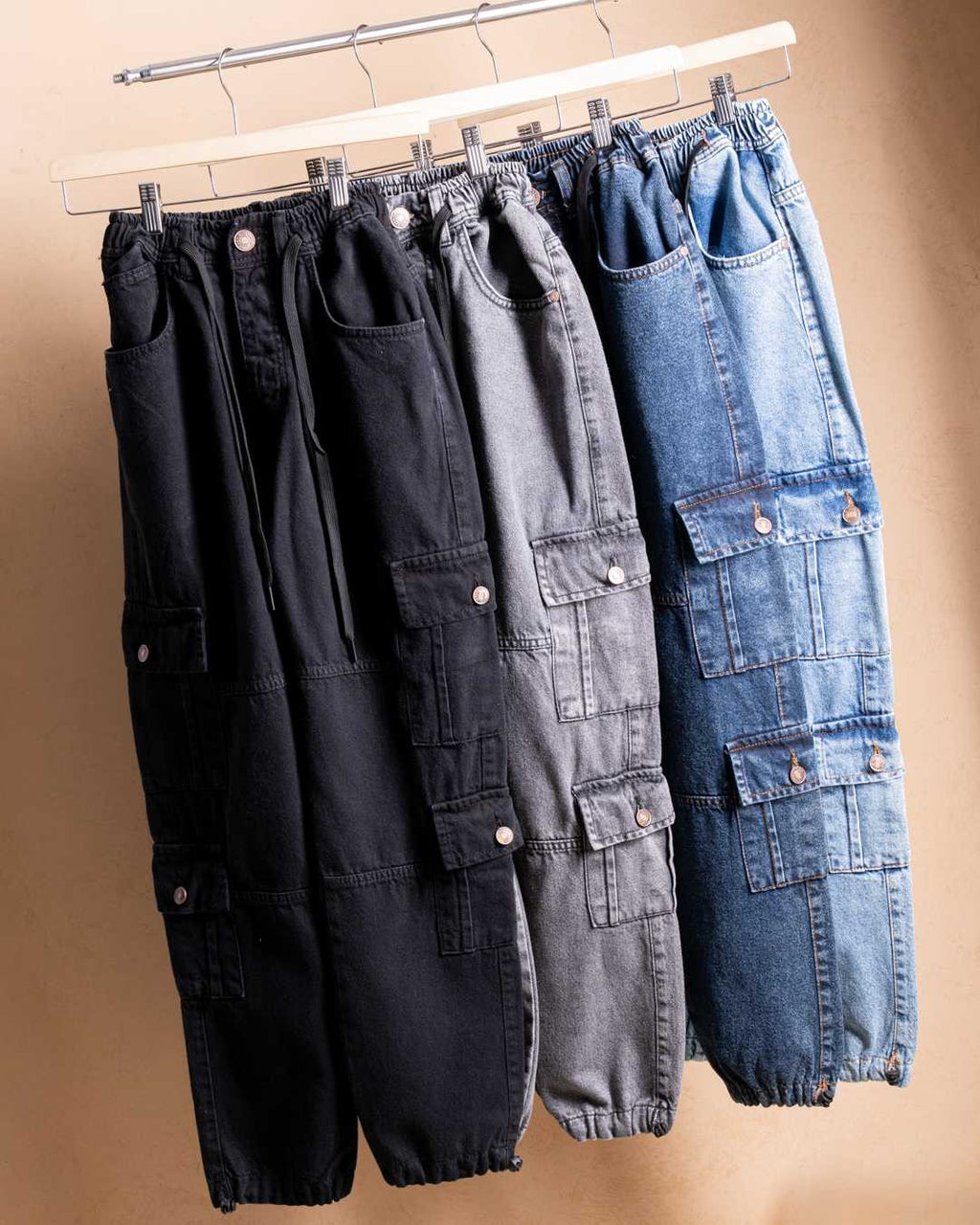 Jeans Sherwal Cargo Ve26 ( مخزن 122 )