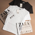 NP06 تيشرت zara بيزك نص كم باندل قطعتين (مخزن 23)