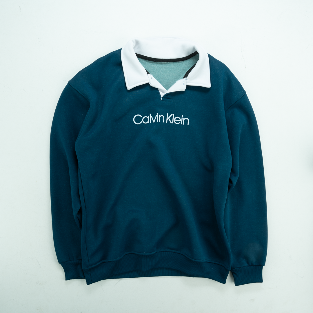 سويت شيرت Calvin Klein ياقه tee3 (مخزن323)
