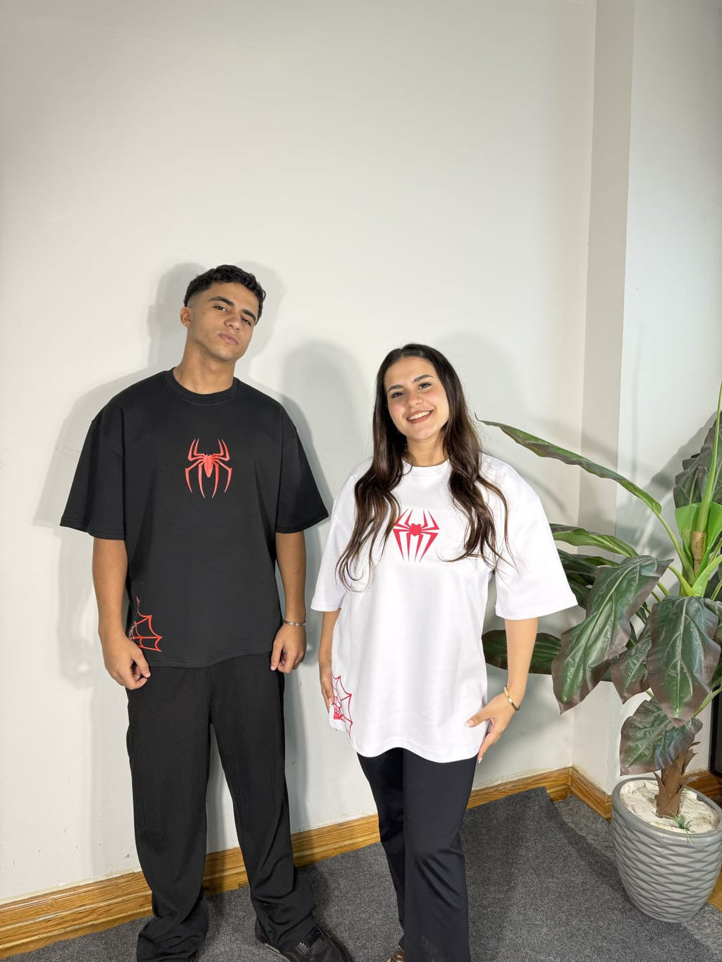 تيشرت انترلوك  Unisex SPIDERMAN  كود Raf15 ( مخزنf19)