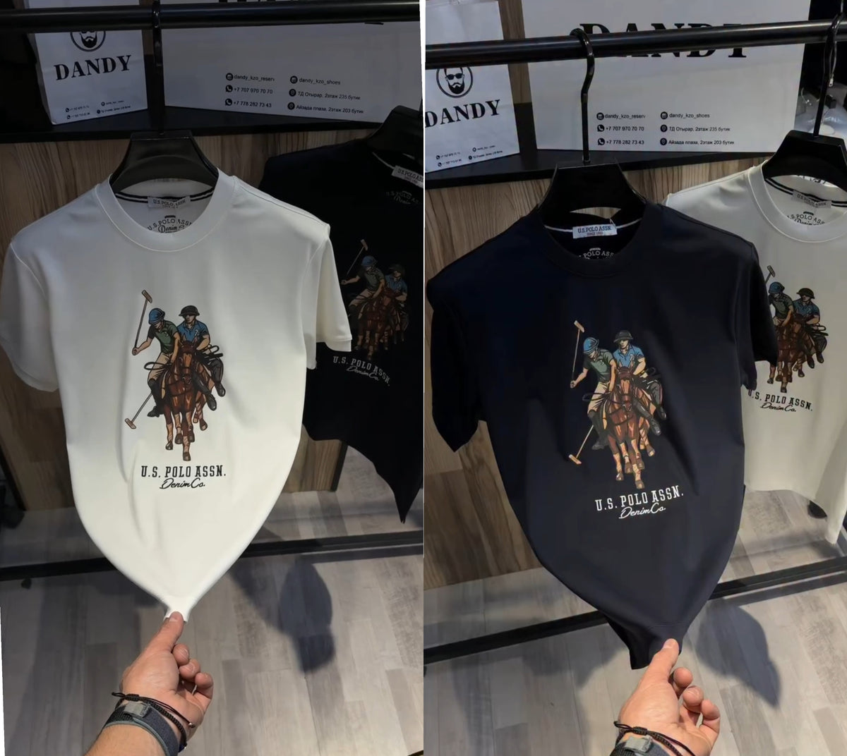 T-shirt POLO U.S(مخزن 110)