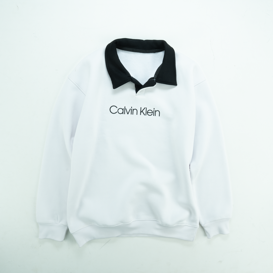 سويت شيرت Calvin Klein ياقه tee3 (مخزن323)