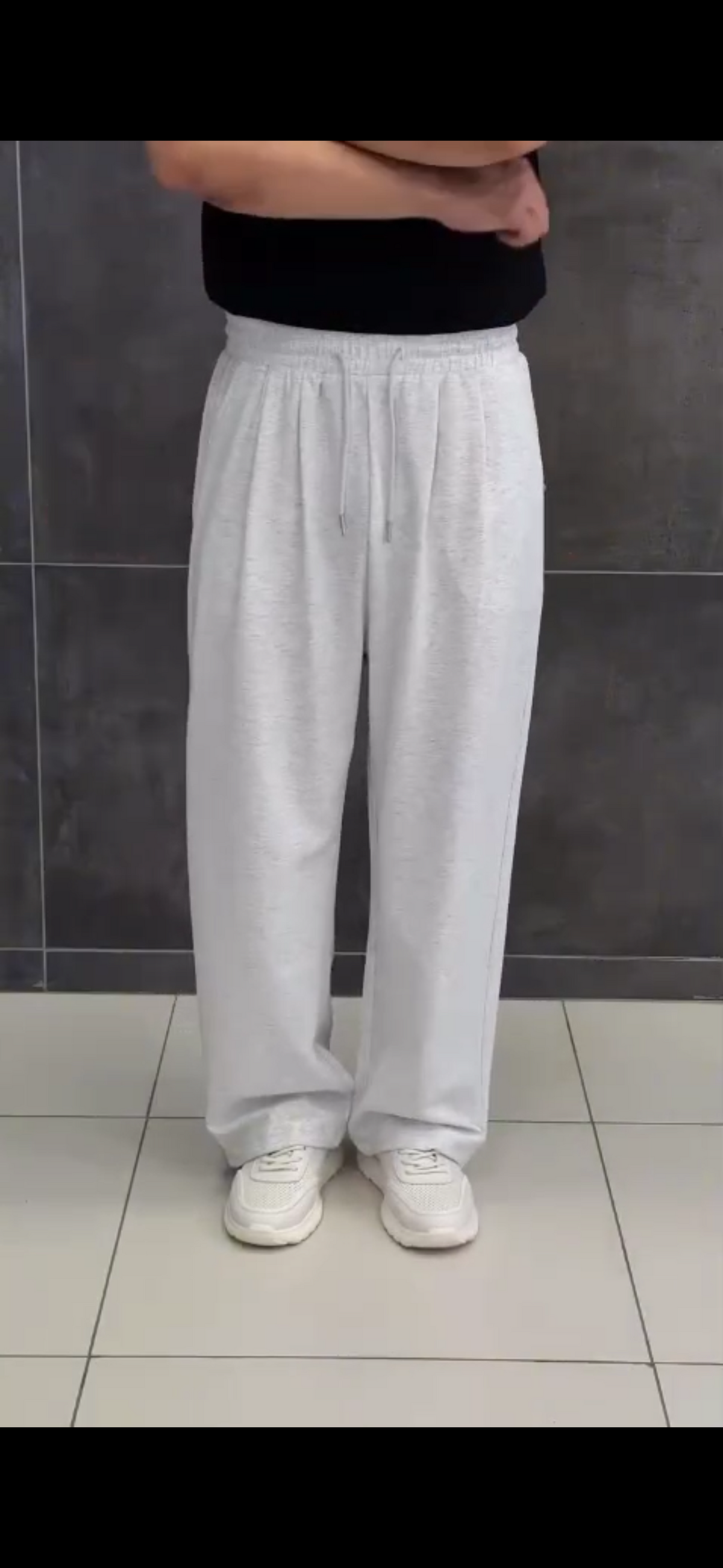 Track Ballon Wide Leg Cotton 100% (مخزن R201)