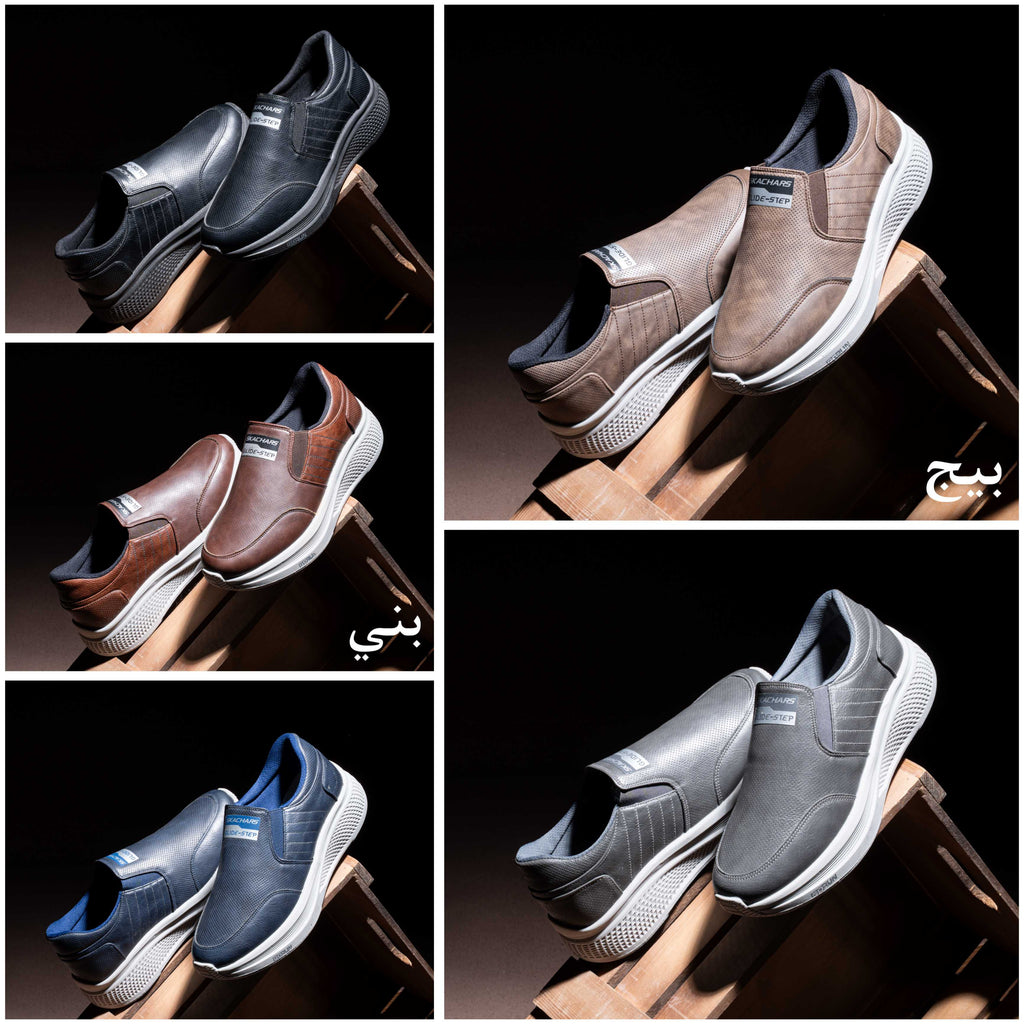 Glide Step Leather Skechers SV66 ( مخزن 127 )