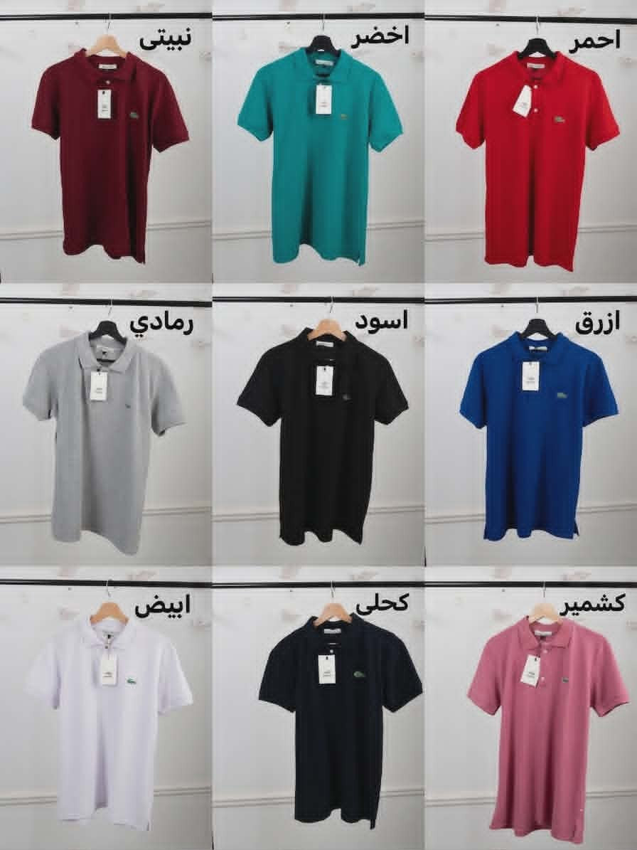 تيشرت كود tl4 lacoste مقاسات ل 5xL (مخزن 168)